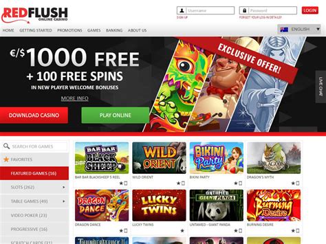 red flush online casino 888